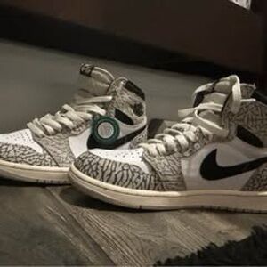 Nike Air Jordan One Cement Pattern~Men’s size 8